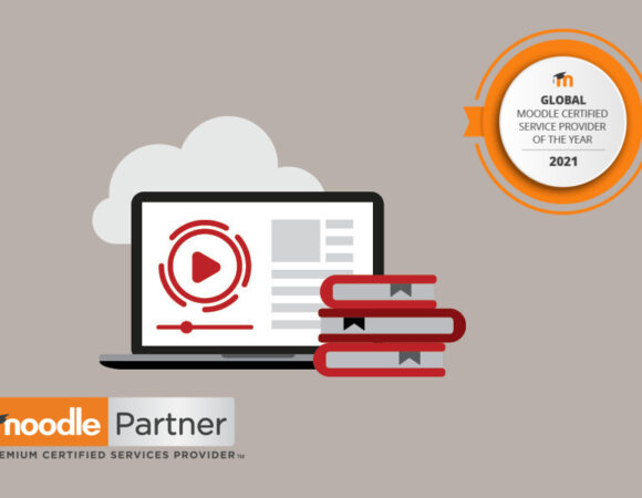 Badge de partenaire certifié Global Moodle 2021